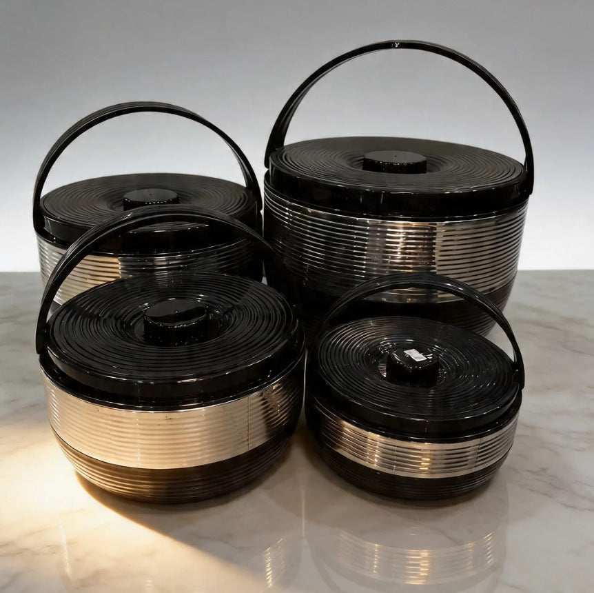 4pcs big size food warmer cross-border foreign trade large capacity insulated lunch box 3l-6l-9l-12l