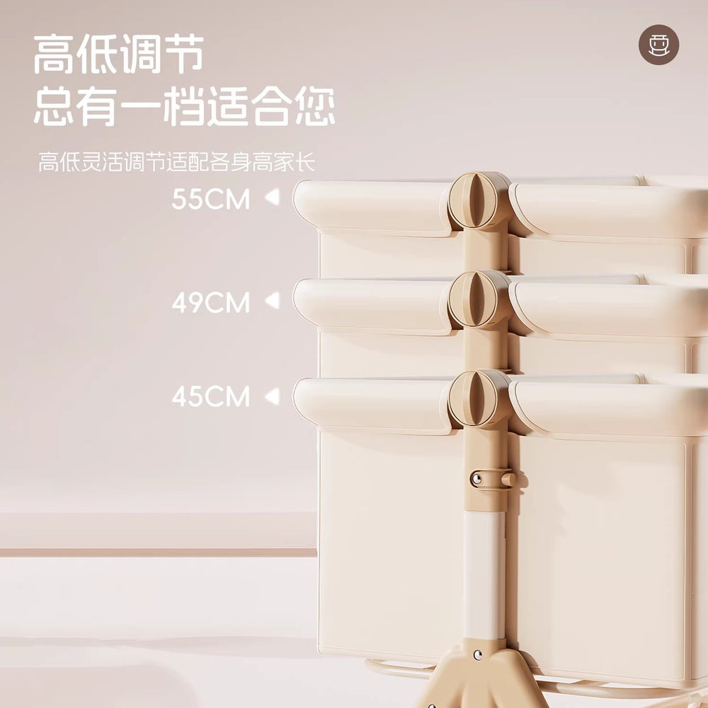 Baby crib convertible bed mobile foldable multifunctional cradle newborn bedside bed cross-border hot-selling baby bed