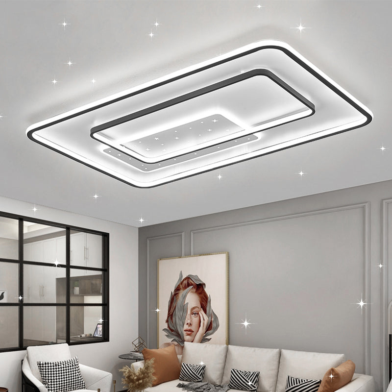 Living room light whole house lighting package combination ceiling light 2025 new headlight modern simple atmosphere light luxury main light