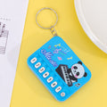 Mini pocket piano kids electronic keyboard - playable, light-up, creative, high-value keychain charm toy