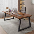 Minimalist office desk modern computer desk desktop double long table gaming desk student desk calligraphy study table