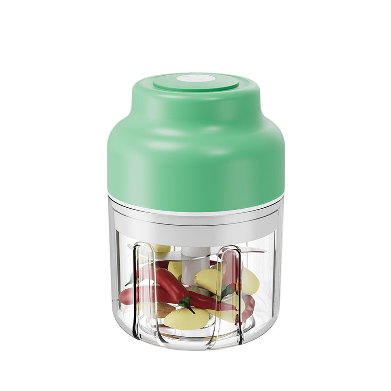 Electric garlic masher wireless garlic press automatic stirring garlic masher for home kitchen garlic puller garlic masher food supplement machine