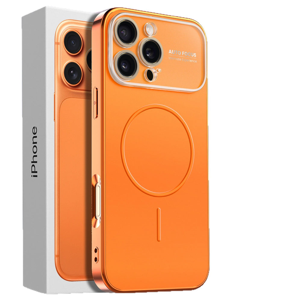 All-inclusive lens suitable for iphone17 mobile phone case apple 16promax instantly becomes large window magnetic 15 protective cover