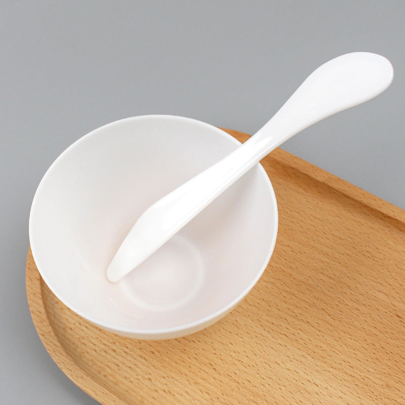 Beauty tools mask bowl soft plastic mask stick beauty bowl beauty hair soft mask cosmetics suit skin care