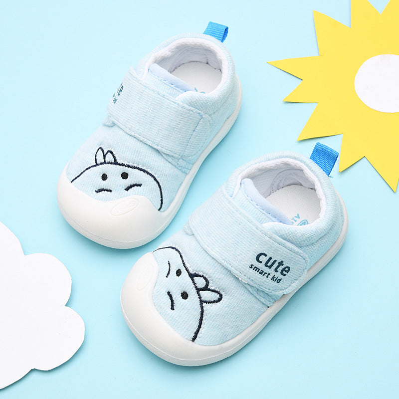 autumn collection: new fall toddler shoes for baby girls (0-1-3 years) - fabric spring/autumn first walker shoes for baby boys