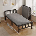 Folding bed sheets for home use, simple bed, office nap tool, dormitory lunch break, small bed, rental house, adult iron bed
