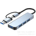 type-c splitter 5-in-1 usb one-to-four hub3.0 laptop multi-interface hub