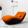 2025 new vintage-inspired lazy lounger: black fiberglass tatami designer sofa - trending online, perfect for afternoon naps and ultimate comfort