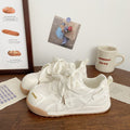 Ugly cute transparent white shoes women's german training 2025 summernew arrivalchicniche style design thin style forrest gump sports sneakers