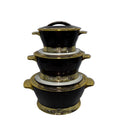 Export hot selling 3pcs thermal insulation box food warmer containe business portable thermal insulation box