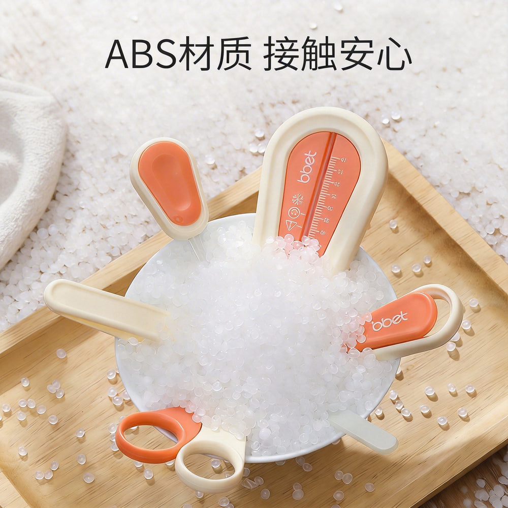 Baby nail clipper set - newborn & infant safe, anti-pinching nail clippers & care tools