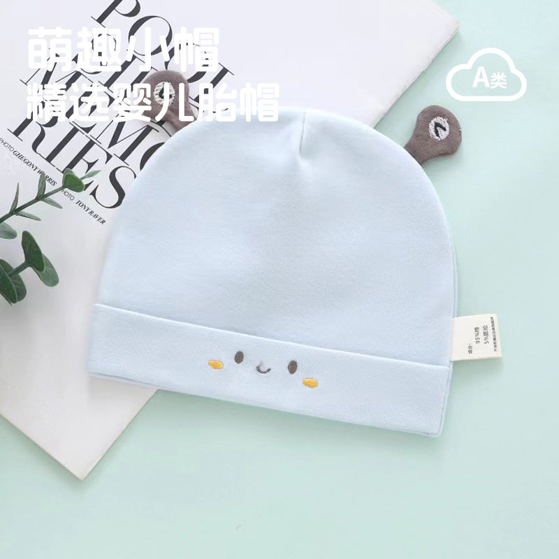 Baby hats - spring/autumn collection: newborn & infant caps, winter hats for boys & girls (protects fontanelle)