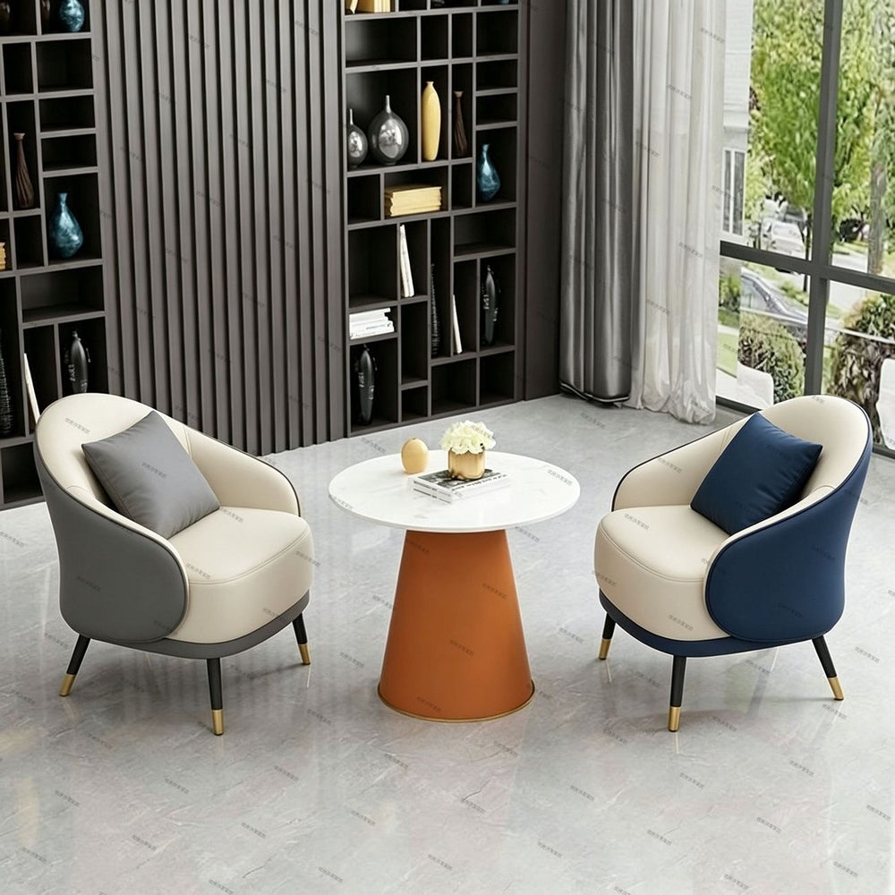 Business casual negotiation table and chair set - ideal for hotels, 4s stores, sales centers, reception areas, dining rooms, and cafes