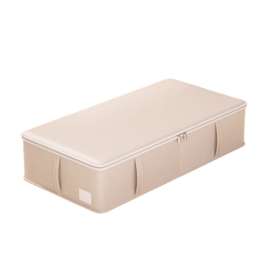 Bed bottom flat bedroom household quilt storage box large capacity wardrobe clothing dust box clothing finishing box artifact