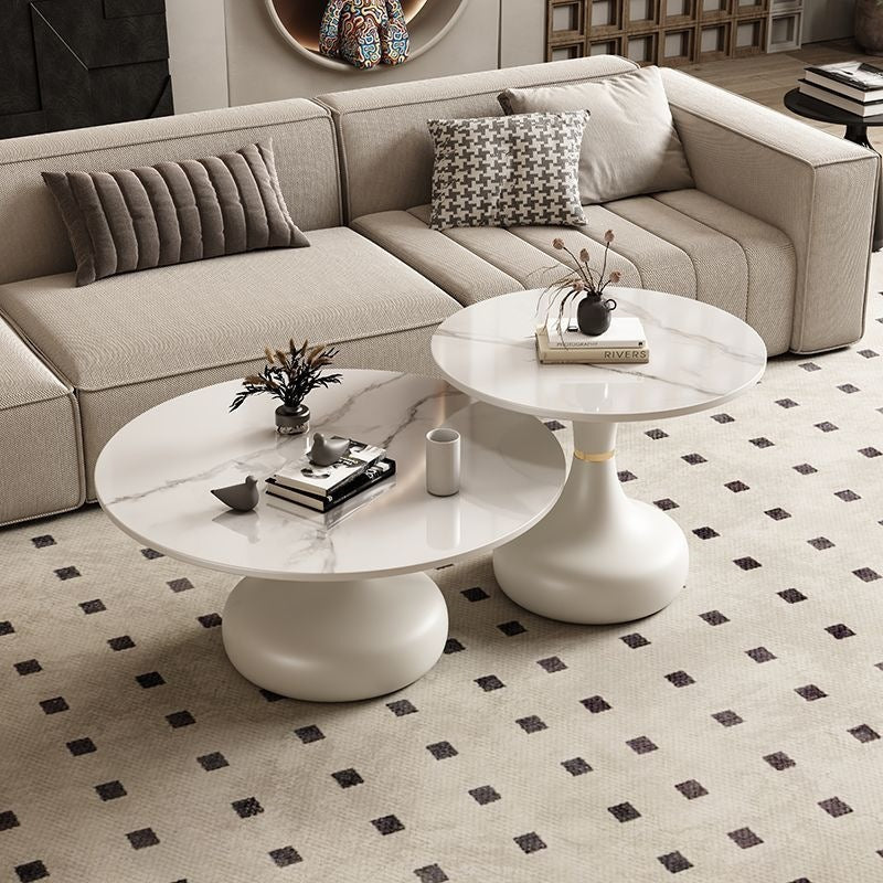 Rock slab coffee table living room for homenew arrivalpopularaccessible luxuryclassy table square folding marble small apartment tea table