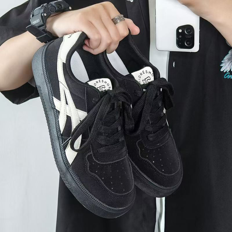 Men's german army trainers (gats) 2026 new spring collection: casual sneakers, chunky sole, height increasing, unique retro style, versatile skate shoes, trendy footwear