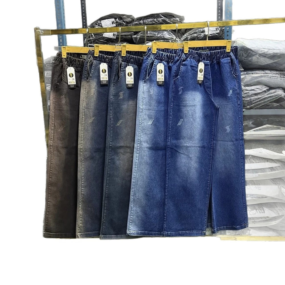 Women's jeans women's denim loose pants women's summernew arrivalhigh waistdrapedlooseslimming lookstraight-leg pants