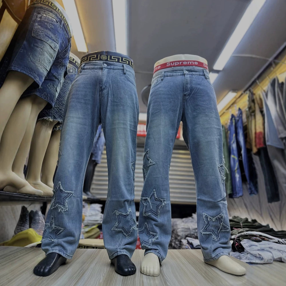 Men's jeans availablemenjeansloosestraight-legloose pantsworkwear pants wholesalecargo
