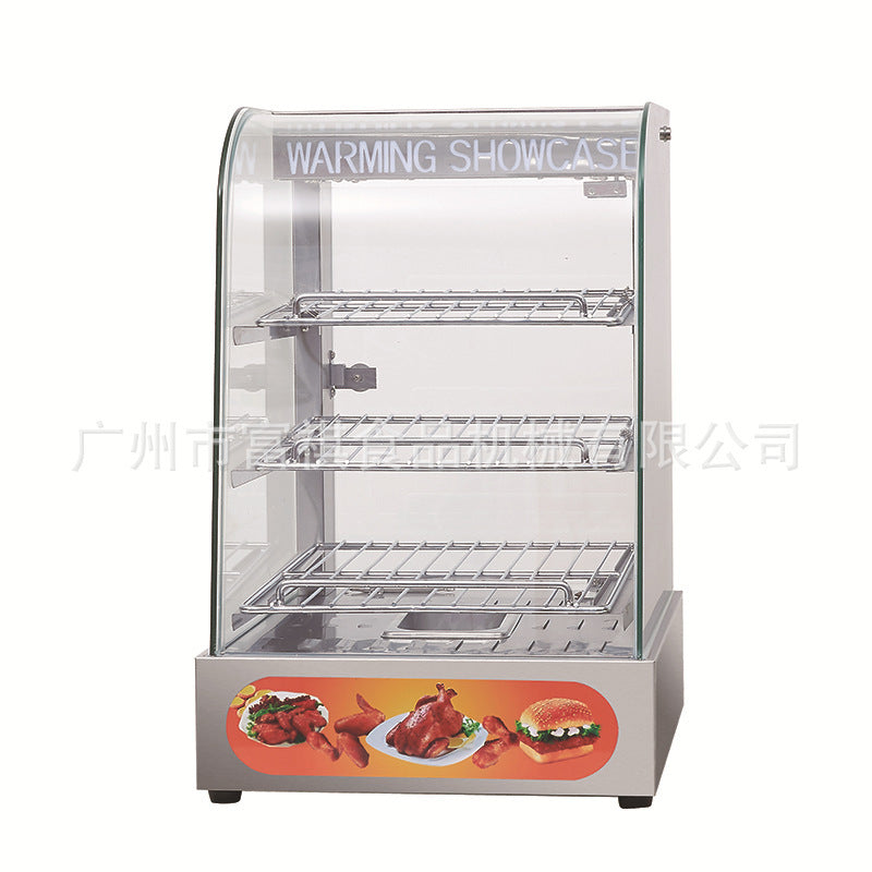 Commercial thermal insulation display cabinet stall convenience store display thermal insulation box bread egg tart cooked food constant warmth cabinet thermal insulation cabinet