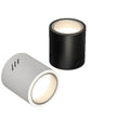 Led surface mounted downlight, anti-glare, round, external, punch-free, no-drill installation, ceiling-mounted, all-aluminum