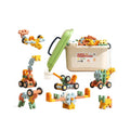 Kidsassemble building blocks diy soft insert capsules can be stored in early education intellectual development 3 to 4 boys and girls children's day gifts