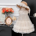 Girls' dress  summer chic baby girl super fairy bow birthday princess dress