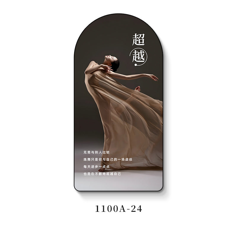 Ballet room wall decoration painting girl dance studio inspirational casual painting art training class institution wall painting