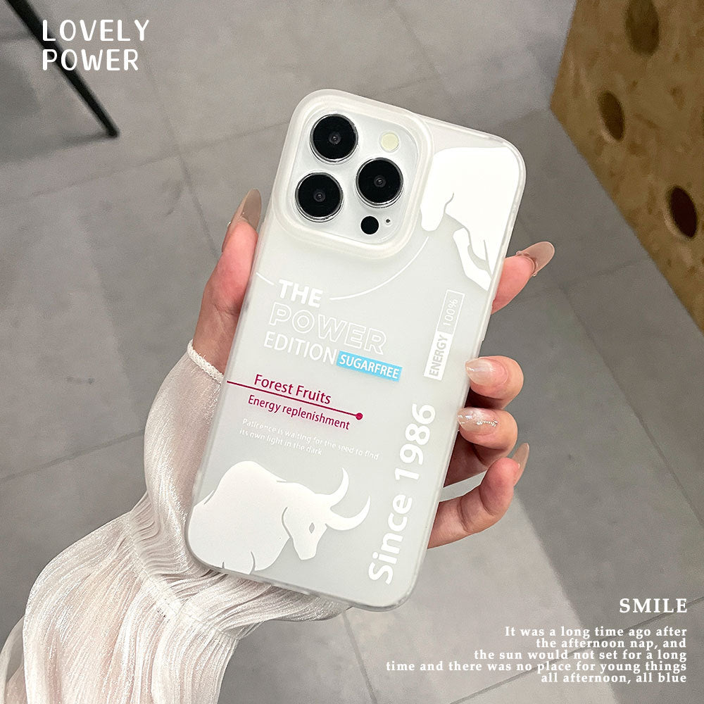 Premium white leather case for apple 17 pro max - transparent white, european & american style iphone 16 protective cover
