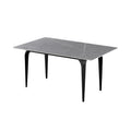 Black frame - matte armani gray straight edge