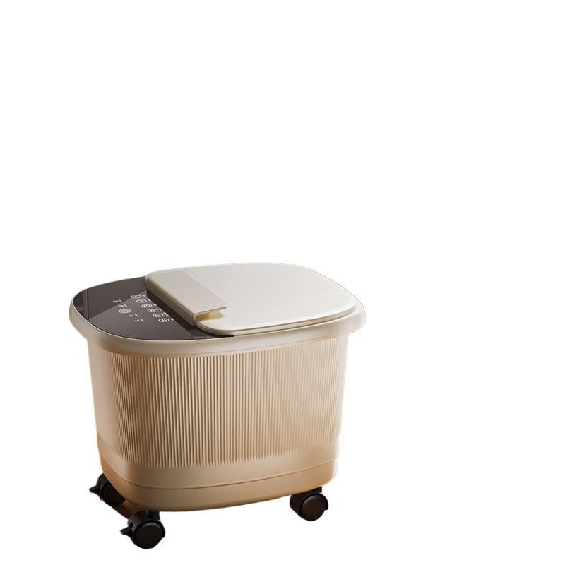 Good fortune foot bath bucket heated constant temperature foot bath electric intelligent foot washing massage for home multifunctional fully automatic