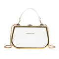 Chain box handbag - trendy, minimalist shoulder bag - candy color crossbody bag - chic & stylish commuter bag - fashionable
