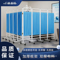 Screen partition hospital medical clinic health room beauty iron fabric push-pull movablefolding wheeled folding screen