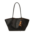 Black strap with charm