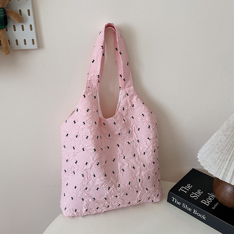 Oxford cloth folding environmentally friendly shopping bag portable portable storage bag large capacity supermarket shopping bag