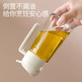 Oil sprayer bottle - dual-use, mist & pour, kitchen glass, leak-proof, non-stick, for soy sauce, vinegar & seasonings