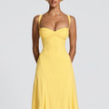 fashion style women's clothing  summer new arrivalpure color sleeveless back cross sexy low-cut suspender dress