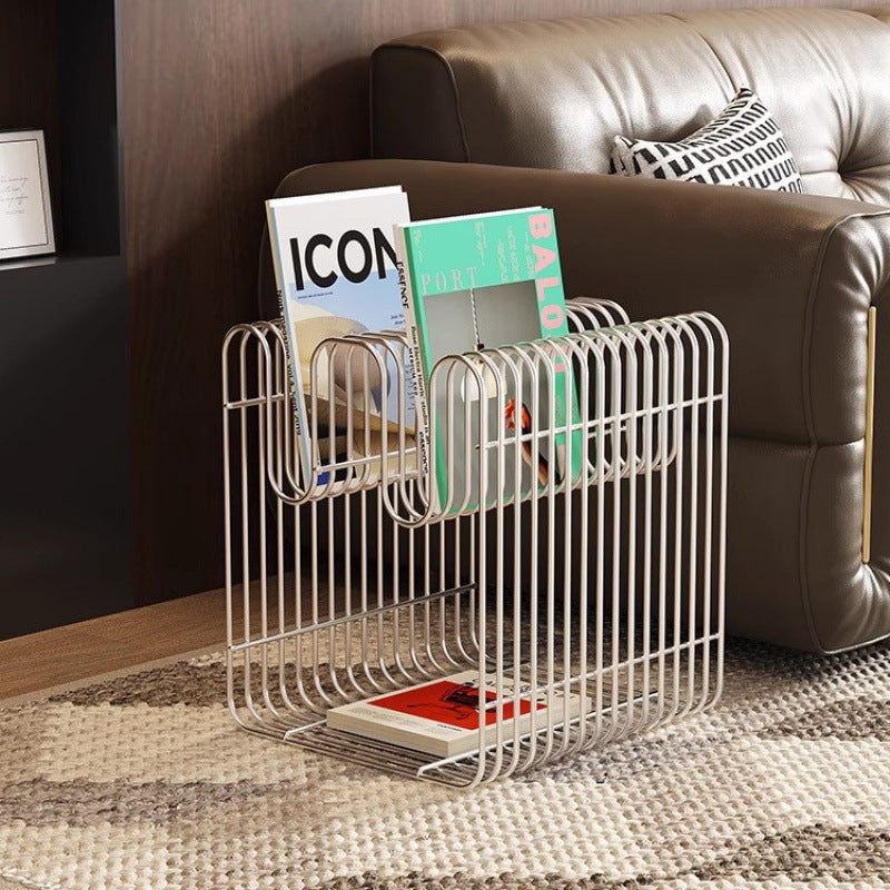 Same-day delivery of metal line coffee table, bedside table, storage bookshelf, small table, floor-standing wall-mounted storage rack, sofa side table