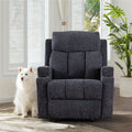 Multifunctional personalized first-class space capsule single zero-reclining wall lazy fabric sofa manicure massage electric sitting and lying