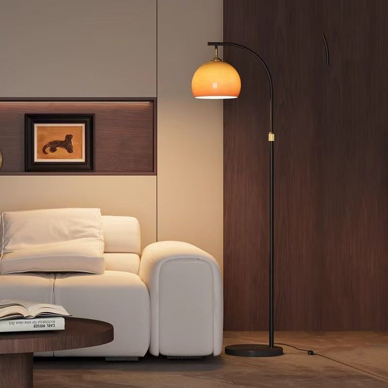 Medieval style floor lamp living room classy fishing lamp bedroom bedside table sunset standing atmosphere floor lamp