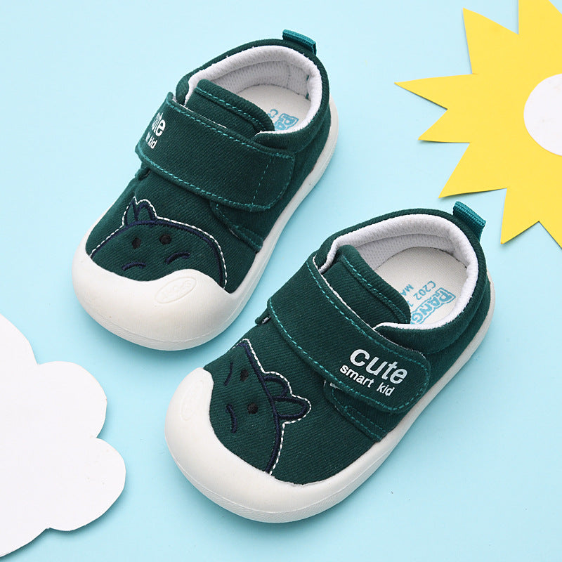 autumn collection: new fall toddler shoes for baby girls (0-1-3 years) - fabric spring/autumn first walker shoes for baby boys