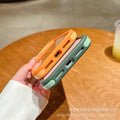 Cool three-in-one magnetic anti-slip edge strip suitable for iphone 17promax mobile phone case apple 11 anti-fall case 13