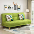 Modern chaise l-shaped sofa bed for small apartments - ready to ship, convertible two-in-one, double folding bed