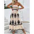 Xibo women's clothing  summer new bohemian suspender dress