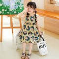 Bella treehouse children's wear baby princess dress girls' dress toddler summer outfit  new children's skirt pure cotton