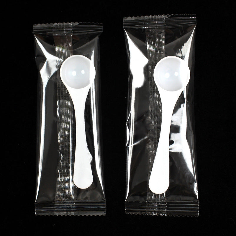 Plastic measuring spoon small spoon 4ml feed fertilizer washing powder liquid measuring spoon accurate measurement water 4g