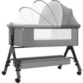 Baby crib convertible bed mobile foldable multifunctional cradle newborn bedside bed cross-border hot-selling baby bed