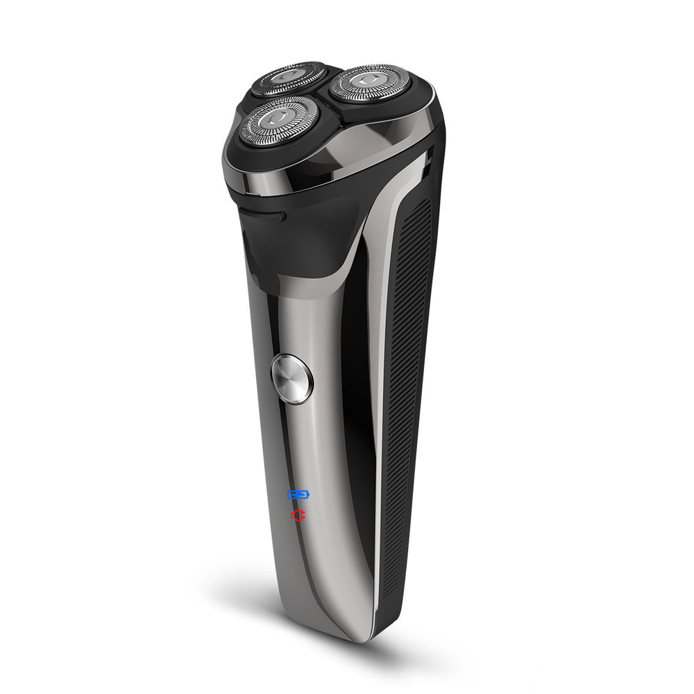 electric shaver for men, fully washable, floating head, rechargeable razor, body washable
