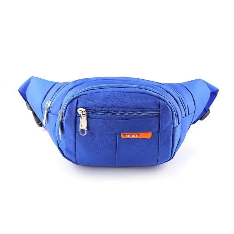 New fanny pack women's large-capacity multi-function anti-splashing water cashier business bag outdoor travel fashion mobile phone fanny pack men