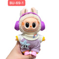 Only clothes best selling labubu baby clothes collection 17cm doll creative outfit suit vinyl doll clothes accessories