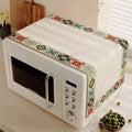 Kitchen oven cover cloth microwave oven abrasion resistant dustproof pad refrigerator decoration accessible luxury high-end oil-proof waterproof cover cloth